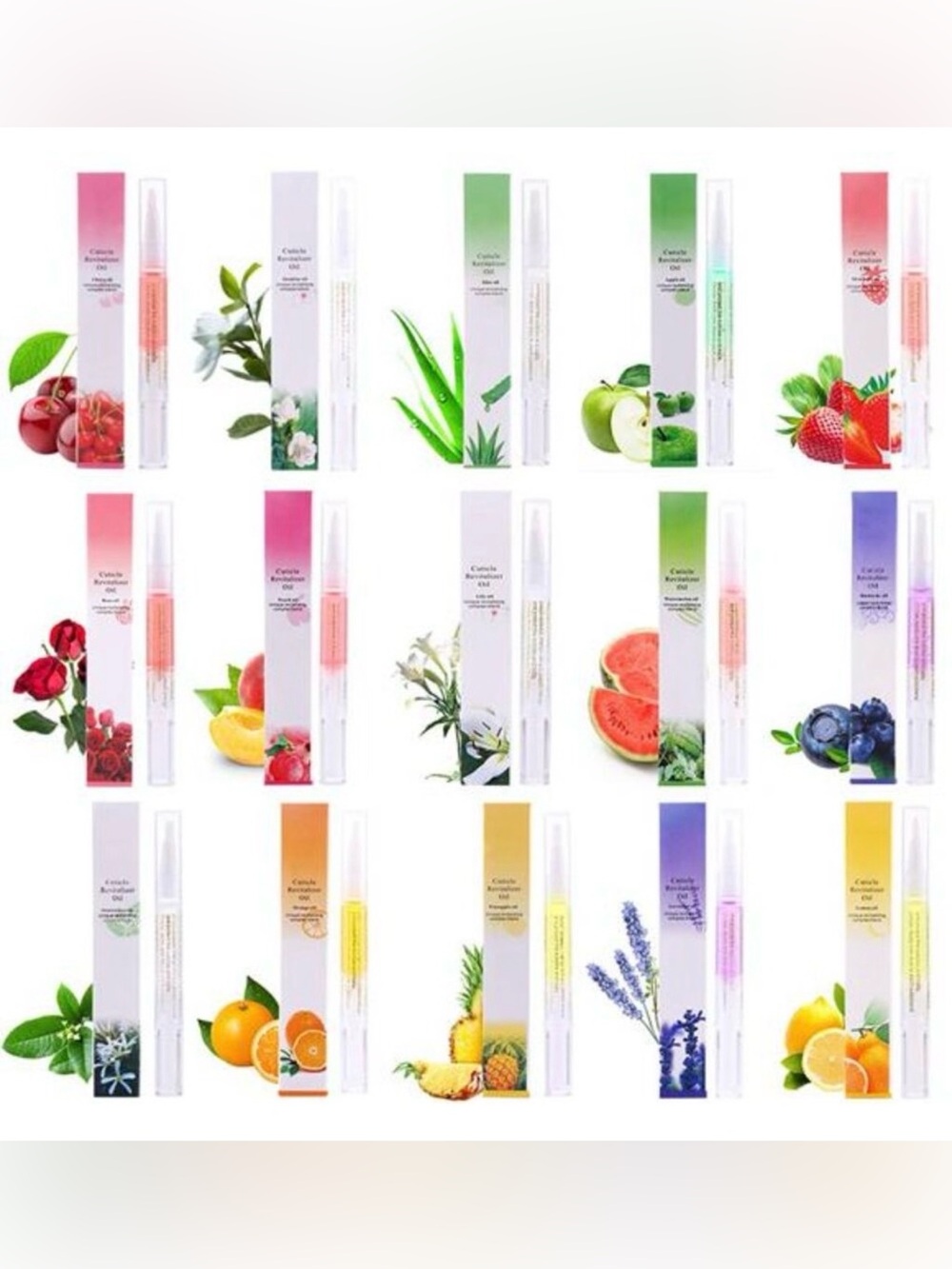 Cuticle Revitalization Oil Pen Citrus & Floral scents